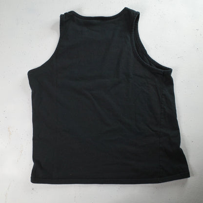 Vintage Nike Australian Made Singlet Spellout Black Mens Large