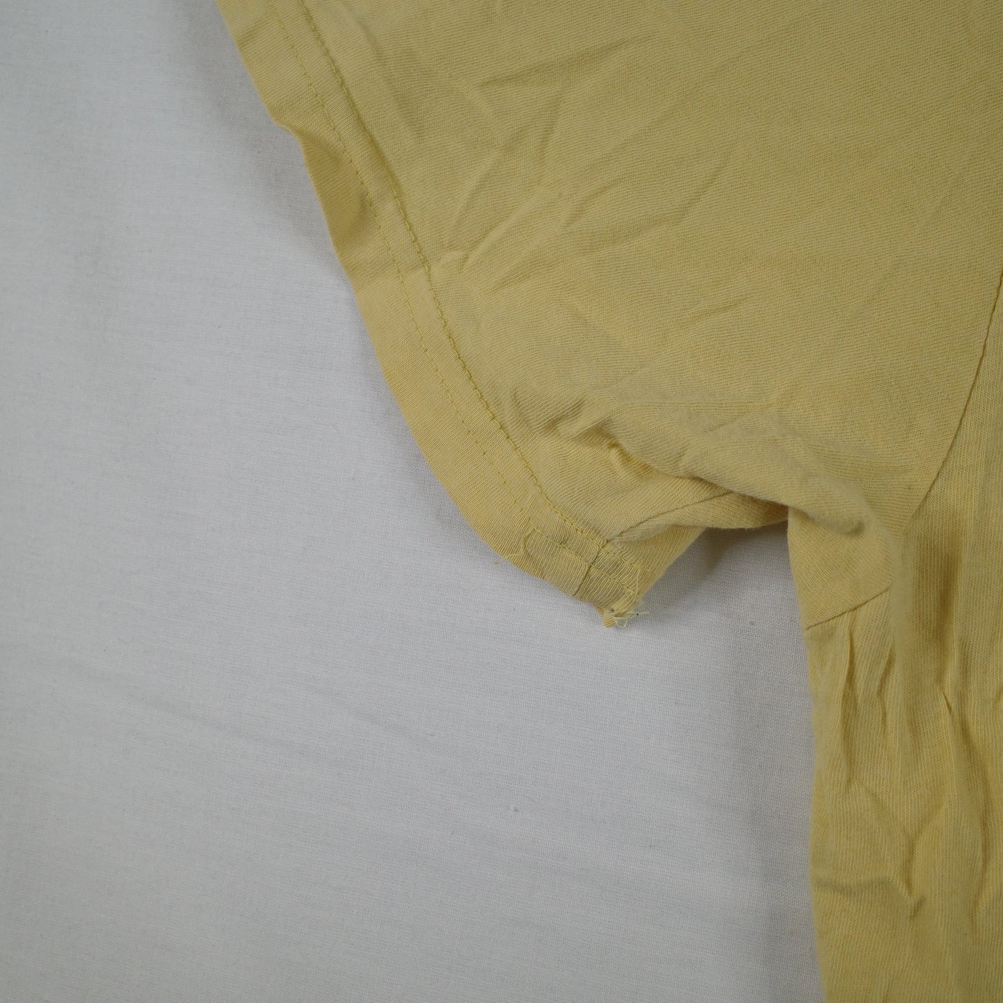 Polo Ralph Lauren Vintage 67 Horse And Rider Yellow T-Shirt Short Sleeve Mens M