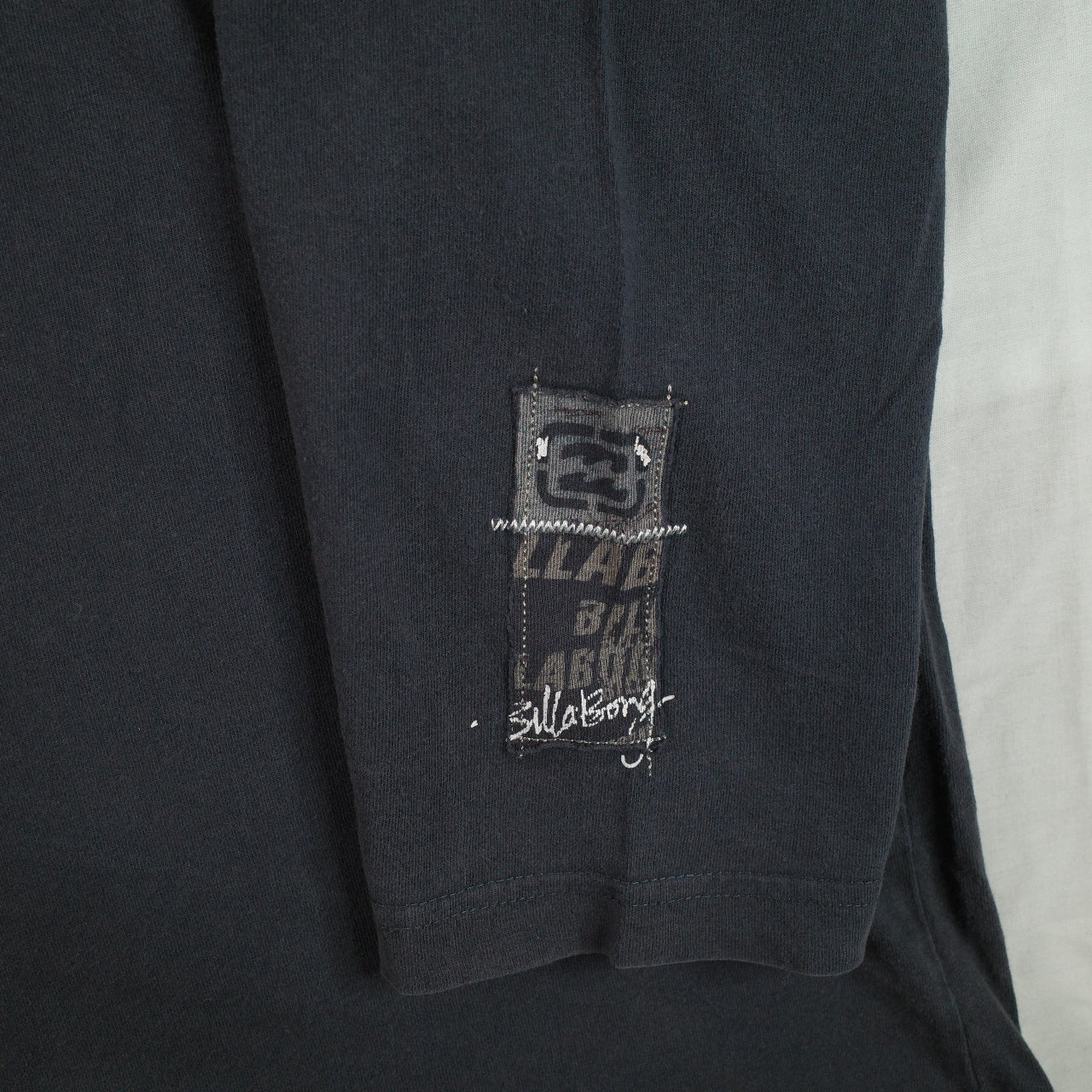 Vintage Billabong T Shirt Mens 2XL Gray Long Sleeve Y2k Skate Surf