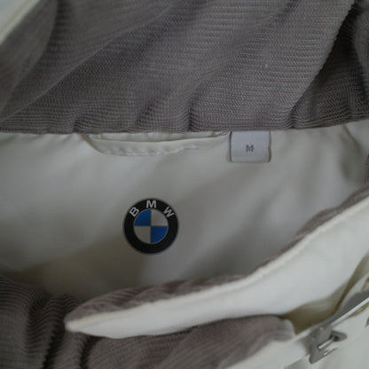 BMW White Puffer Jacket Women’s Medium