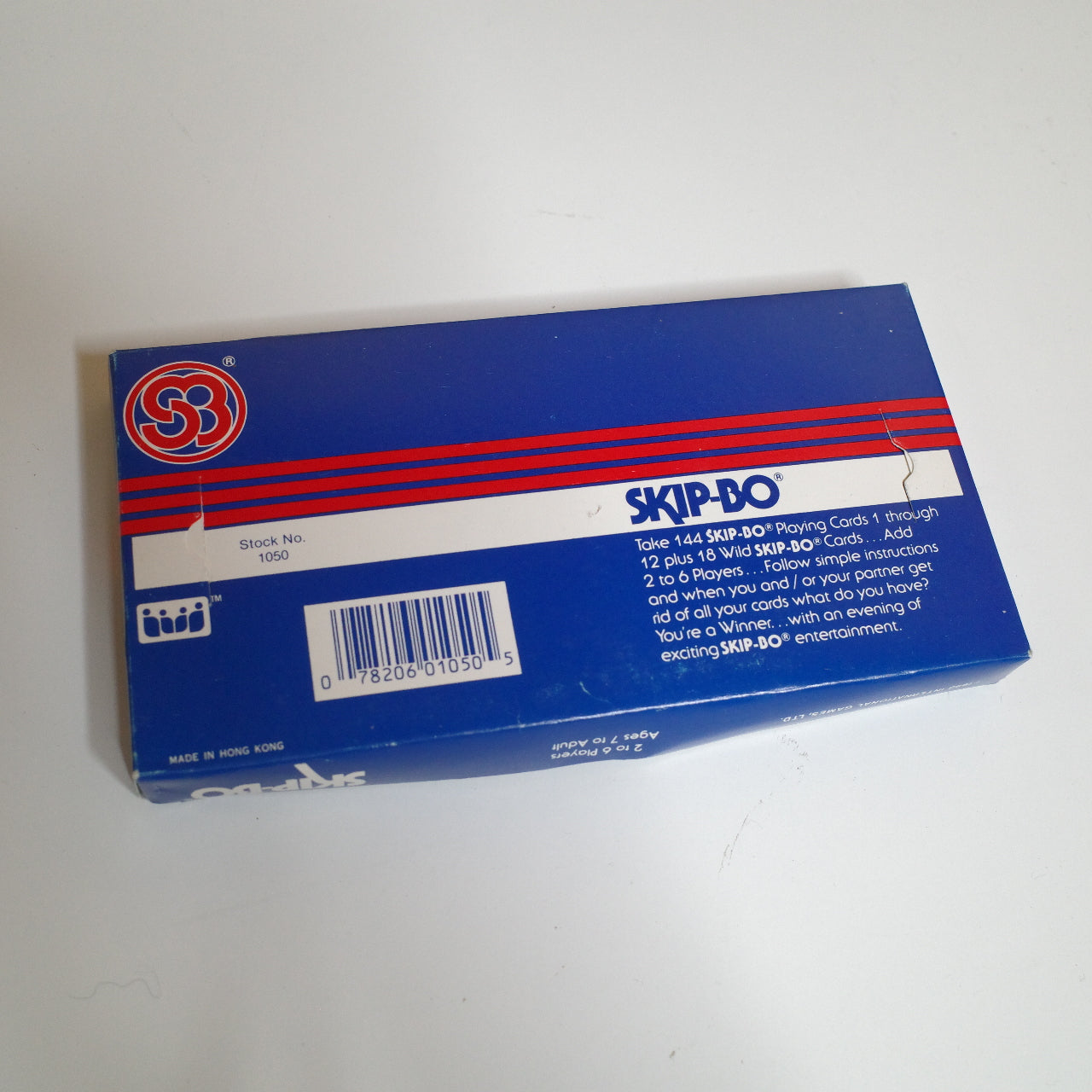 Skip-Bo 1988 Card Game Sealed Factory Sealed Makers Of Uno