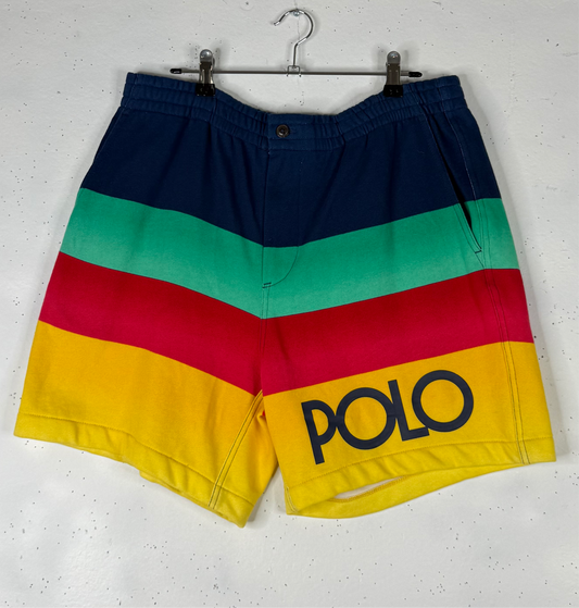 Ralph Lauren Rainbow Polo Spellout Shorts (L)