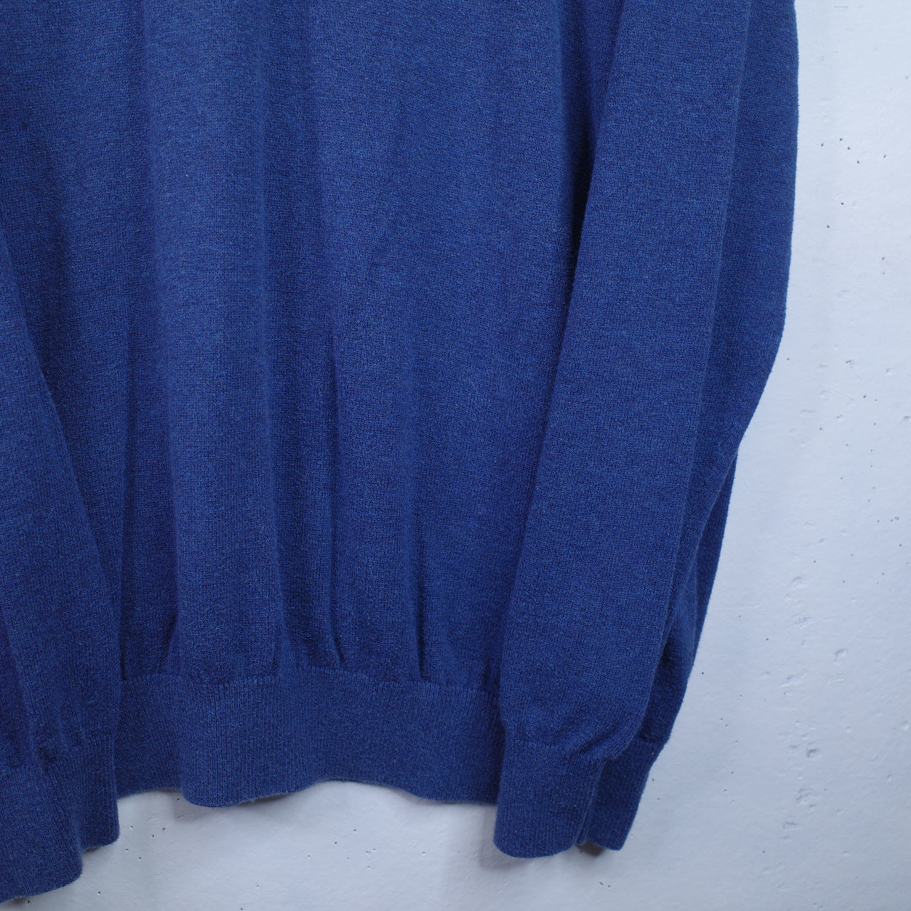 Tommy Hilfiger Sweater Cotton V Neck Navy Men's XXL
