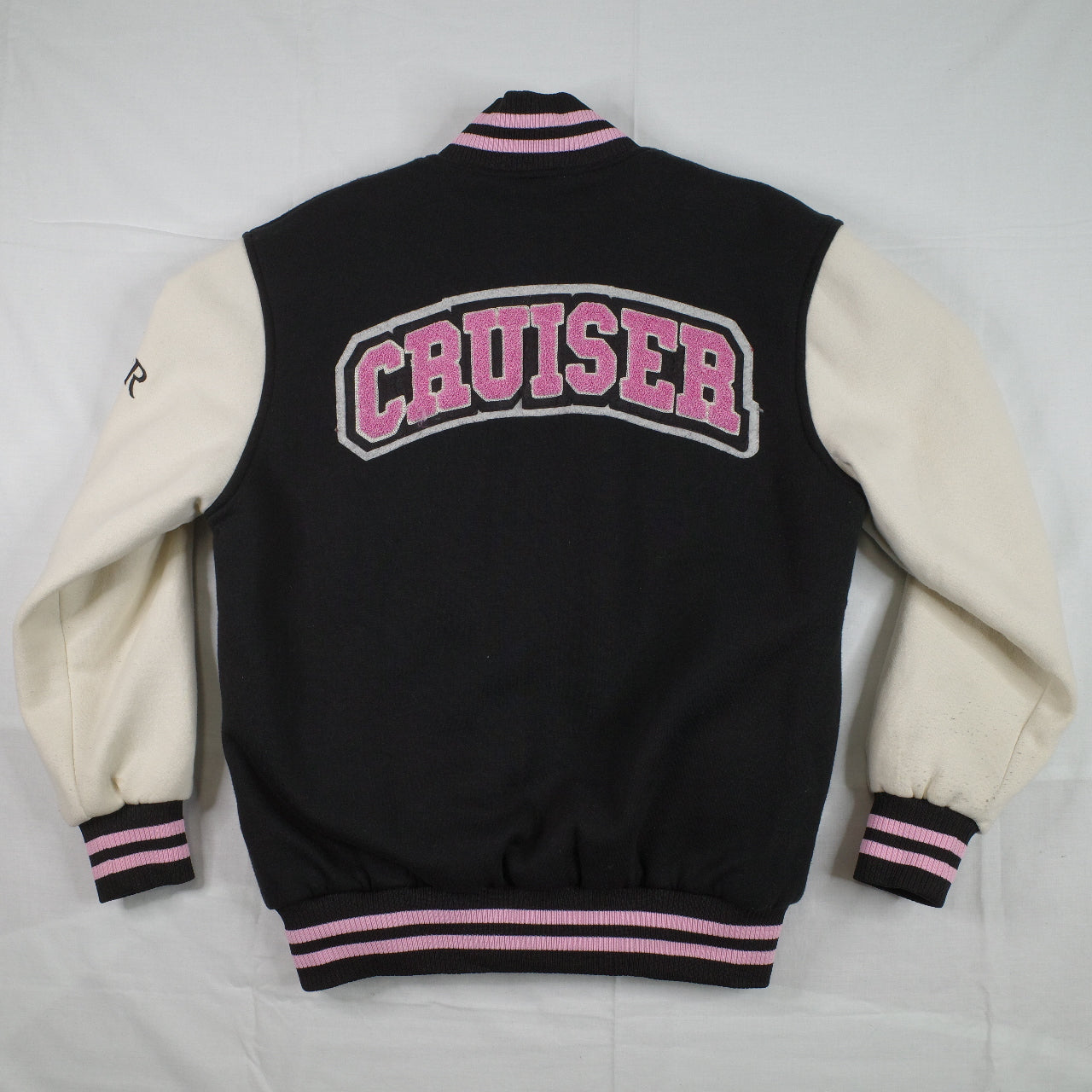 VIntage Vodka Cruiser Varsity Collage Jacket Guava Men's Small