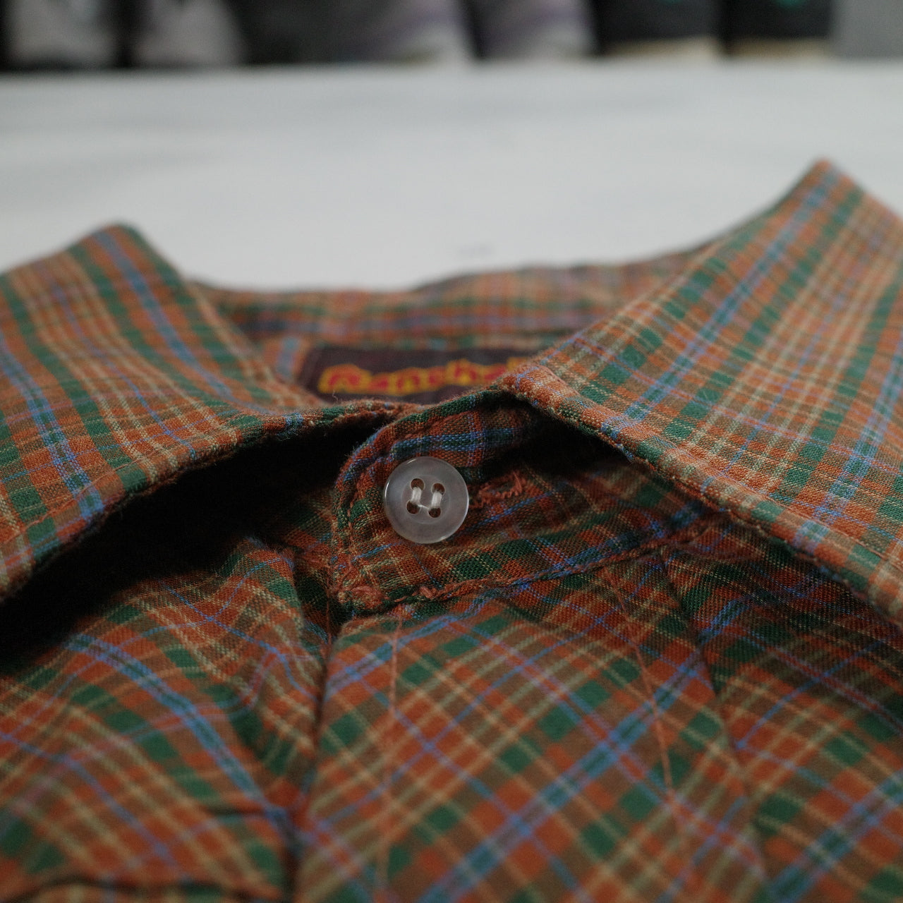 Vintage Ranchaire Pearl Snap Button Long Sleeve Shirt Mens XL