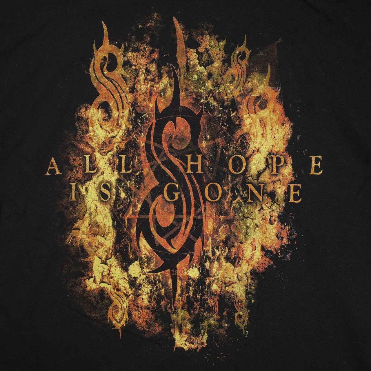 Slipknot All Hope Is Gone Black T Shirt Front Back Print Mens XL