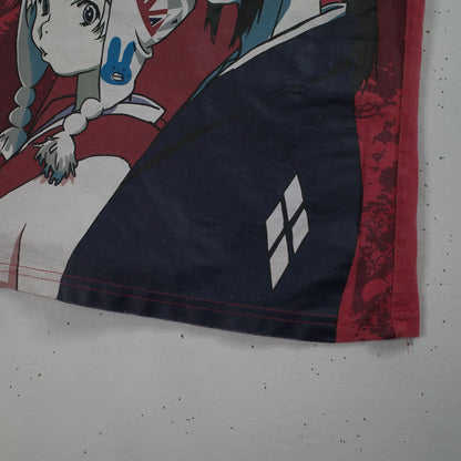 Vintage Samurai Champloo Anime Madman Otaku Wear 00's Faded Red Australia Release Small