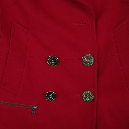 Paul Smith Paul X Red Jacket Satin Lined Womens Medium