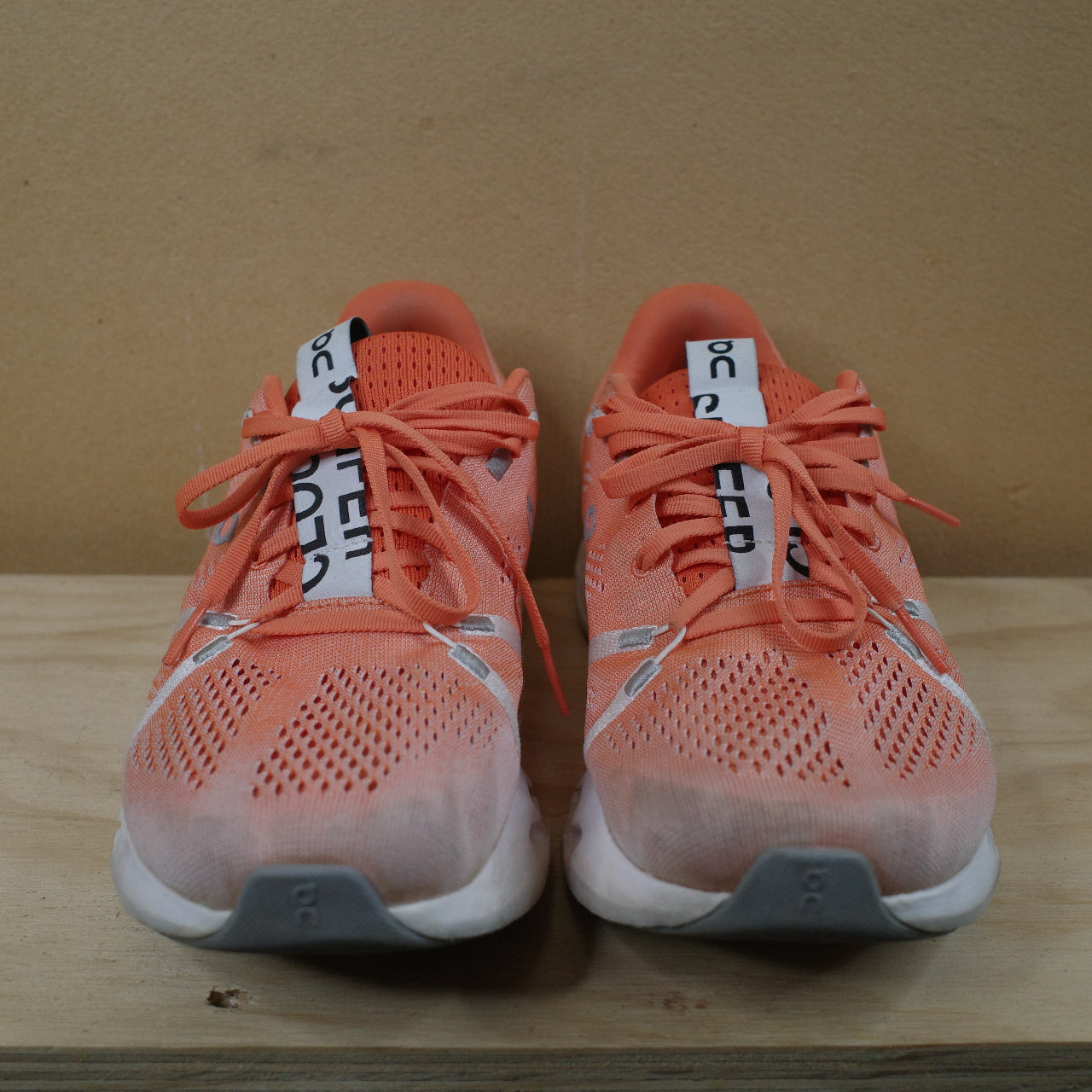 On Running Cloudsufer White Orange Mens US9