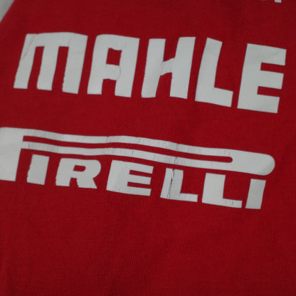 PUMA Scuderia Ferrari Drivers Logo Crew Neck Short Sleeve T-Shirt Mens Small