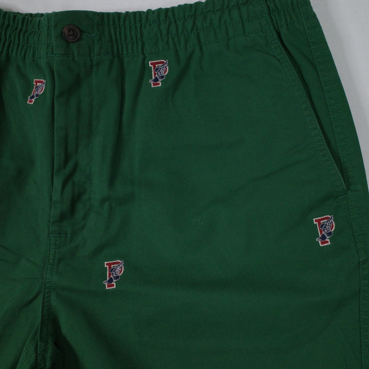 Polo Ralph Lauren P Wing Embroidered Green Shorts Mens XL