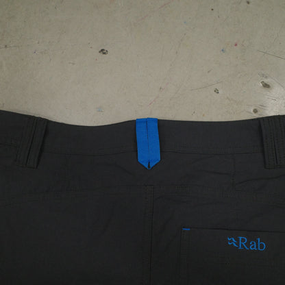 Rab Rockover Climbing Outdoor Pants Grey Womens 16 EU42