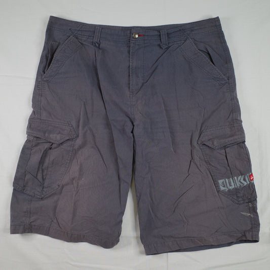 Vintage Quicksilver Boardshorts Navy Blue Cargo Pockets