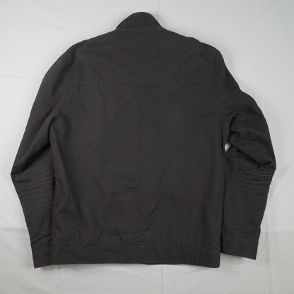 Rodd & Gunn Jacket Mens XS Pewter Cotton Armitage Full Zip Bomber