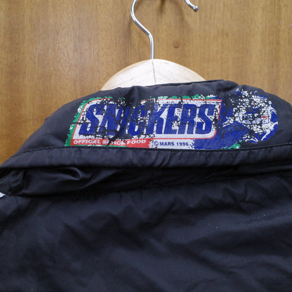 Snickers FIFA France 1998 World Cup Black Jacket *heavily used Men's XXL