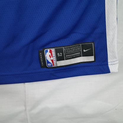 Nike Authentic Swingman Steph Curry Golden State Blue Home Jersey Size 52