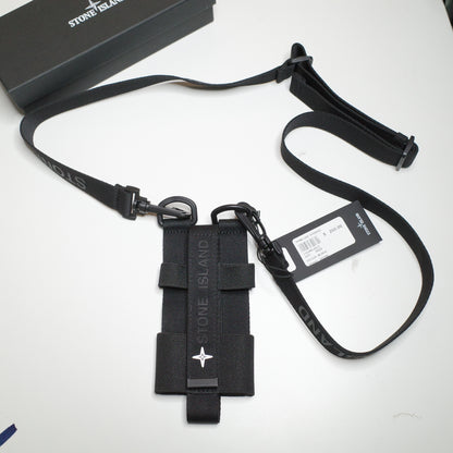 Stone Island Unisex Phone Webbed Case Noir