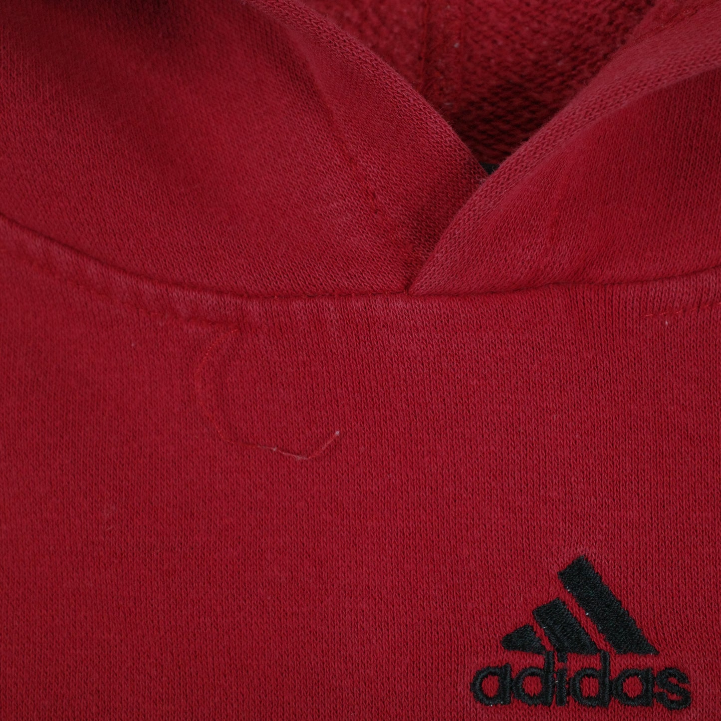 Utah Utes Hoodie Sweater Mens Small Red Sweatshirt Football Adidas Vintage