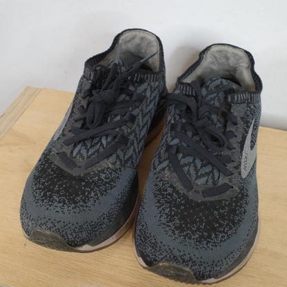 Brooks Bedlam Black Grey Running Sneaker Shoes Womens US7.5 24.5cm