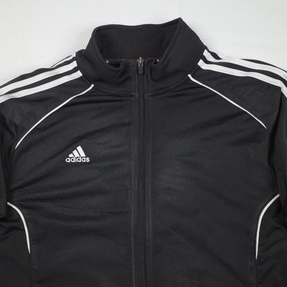 Adidas Originals 3 Stripe Trefoil Track Jacket Black Size Large