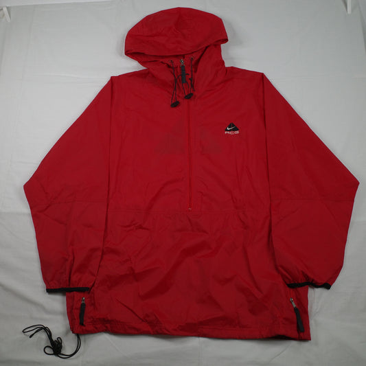 Vintage Nike ACG Vintage Red Shell Jacket Men's XL
