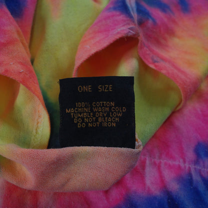 Hard Party Cafe Bahamas Vintage Rainbow Sunport USA MADE Rainbow One Size Singlet