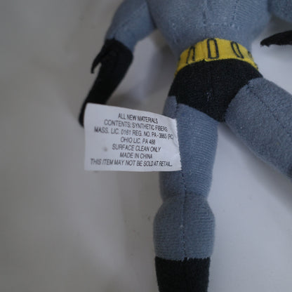 DC Comics Batman Plush Doll Figure 11" Soft Velvet Body Cape Nanco Black Gray