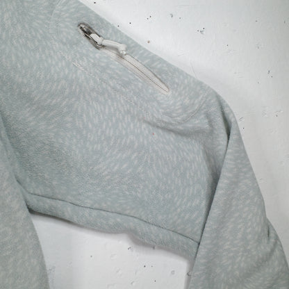 Columbia Fleece Jacket Zip Up Grey Fleece Women's Medium