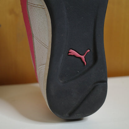 Vintage Puma Speedcat White Pink Womens Shoes 352984-06 UK2
