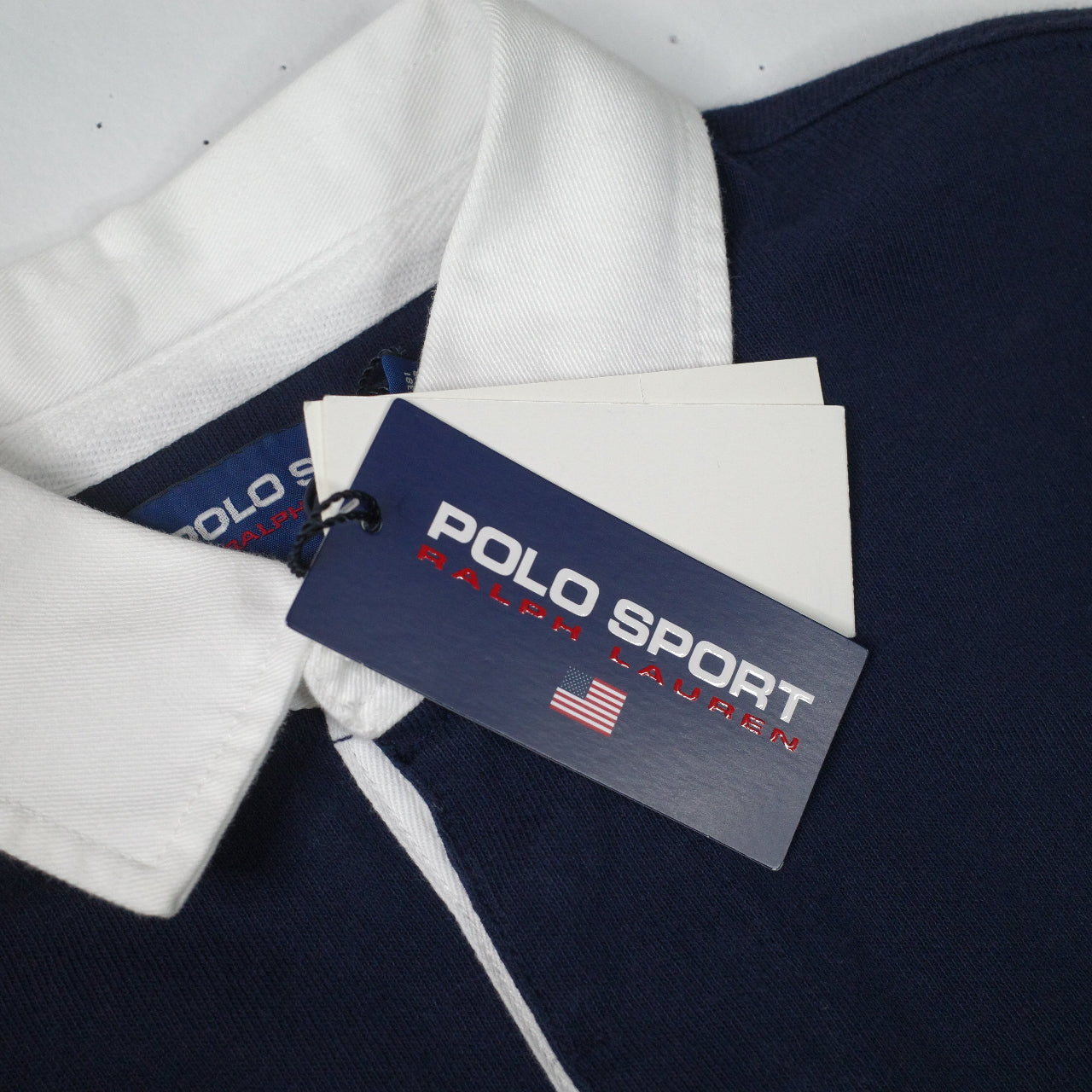 Polo Ralph Lauren Rugby Polo Color Block Mens Small New