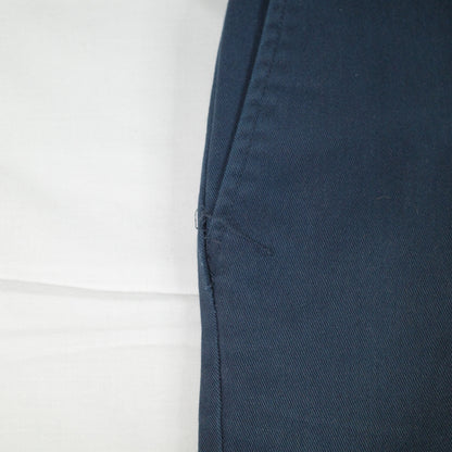 Dickies Slim Fit Chino Dark Blue Mens Waist 34~