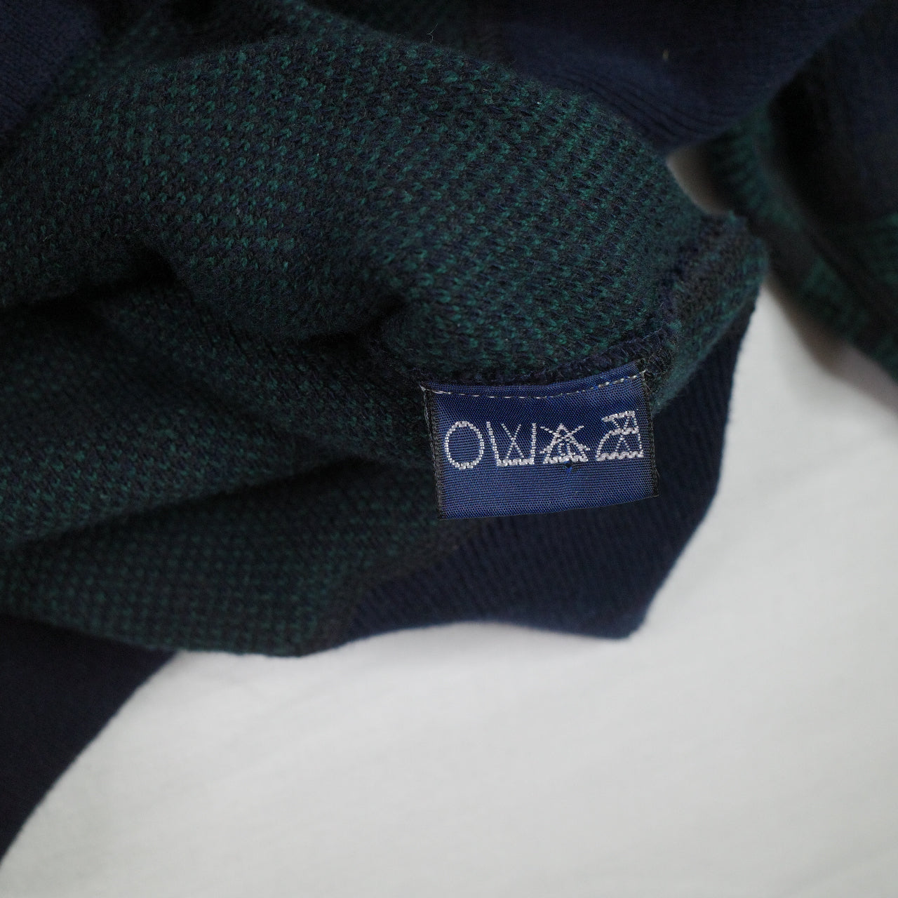 VIntage Polo Ralph Lauren Polo Tennis Plaid Knit Sweater Quarter Buttons Mens Large