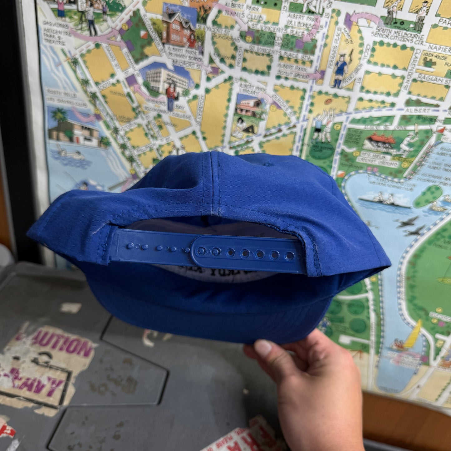 Reefworld Hardy Reef Great Barrier Reef Adjustable Snapback Vintage Hat Cap