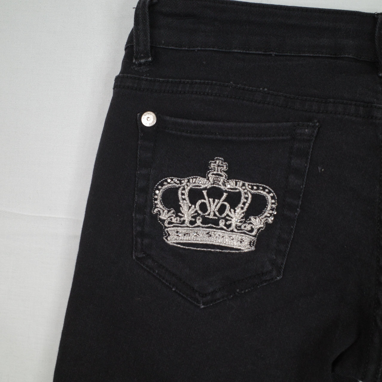 Victoria Beckham Rock Republic Black Jeans Made in USA Womens Size 30