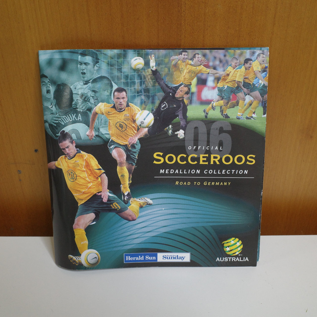 Official Socceroos Medallion Collection Road to Germany Herald Sun 2006