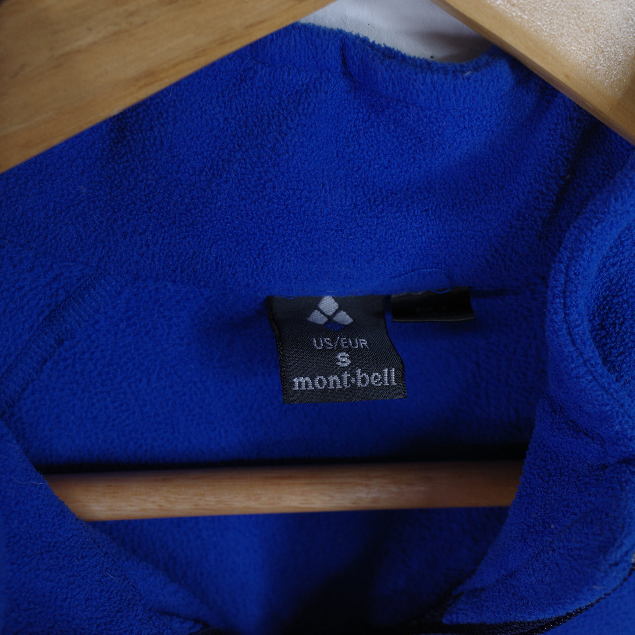 Montbell Chameece Fleece Navy Blue Zip Up Jacket Women's Small