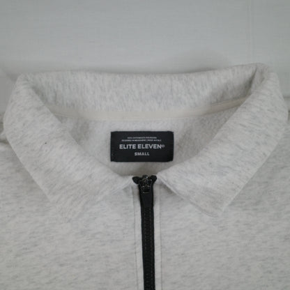 Elite Eleven Classic Quarter Zip Polar Grey Mens Small