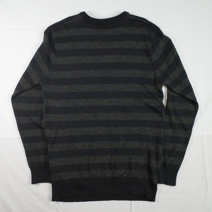 Vintage Billabong Striped Sweater Wool Acrylic  Chest Logo Mens Small