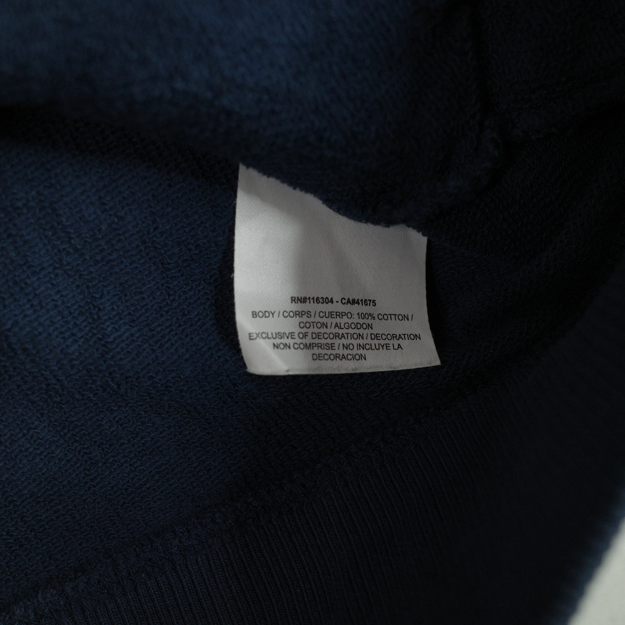 Vintage Converse Cons Blue Full Zip Up Hoodie Mens Medium