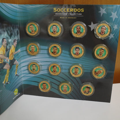 Official Socceroos Medallion Collection Road to Germany Herald Sun 2006