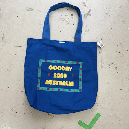 Vintage 2000's G'day 2000 Australia Screenprinted Tote Bag NEW