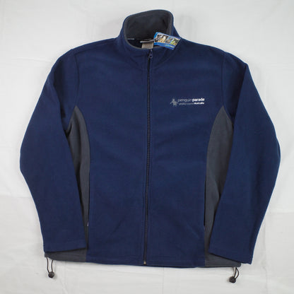 Philip Island Penguin Parade Fleece Zip Up Blue Jacket Men's Large
