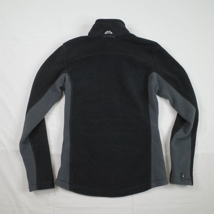 Kathmandu Jacket Thick Fleece Black Polartec Womens 6