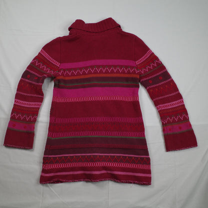 Kenzo Kids Cardigan Pink Knit Pink Red 12A/150