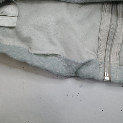 Columbia Fleece Jacket Zip Up Grey Fleece Women's Medium