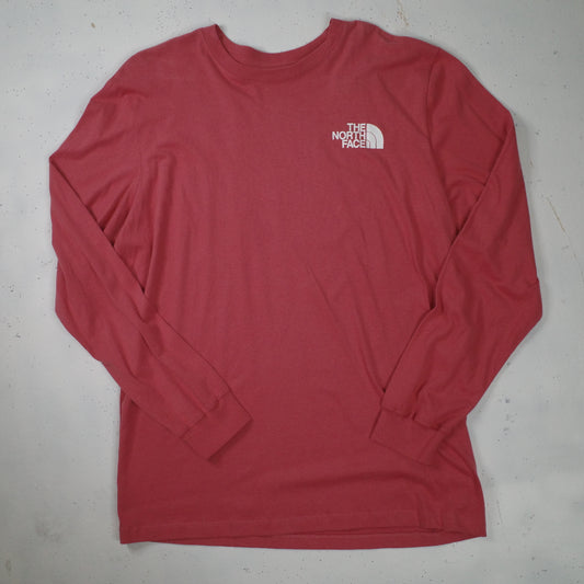 The North Face Box Longsleeve Salmon New Mens XL