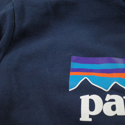 Patagonia Pullover Men's Hoodie P-6 Logo Uprisal Hoodie Black Mens Small