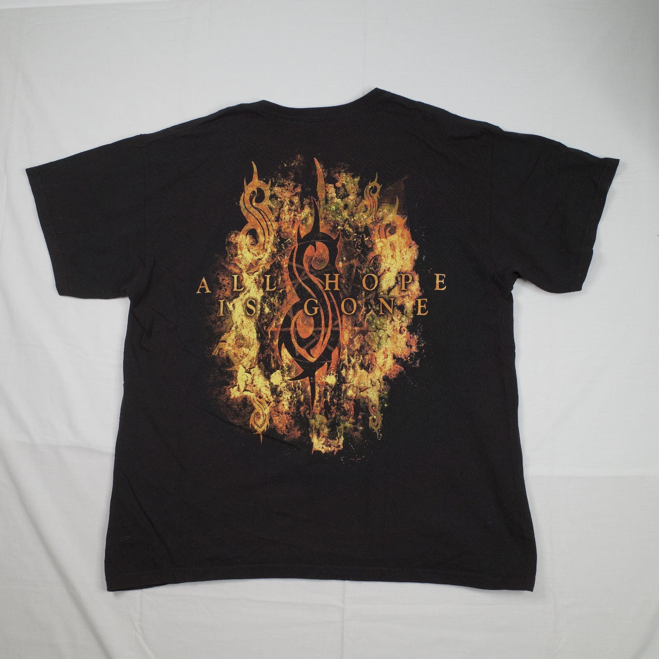 Slipknot All Hope Is Gone Black T Shirt Front Back Print Mens XL