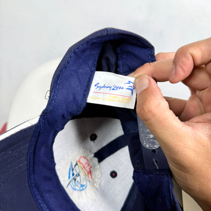 Olympic Torch Relay Sydney 2000's Navy Embroidered Cap