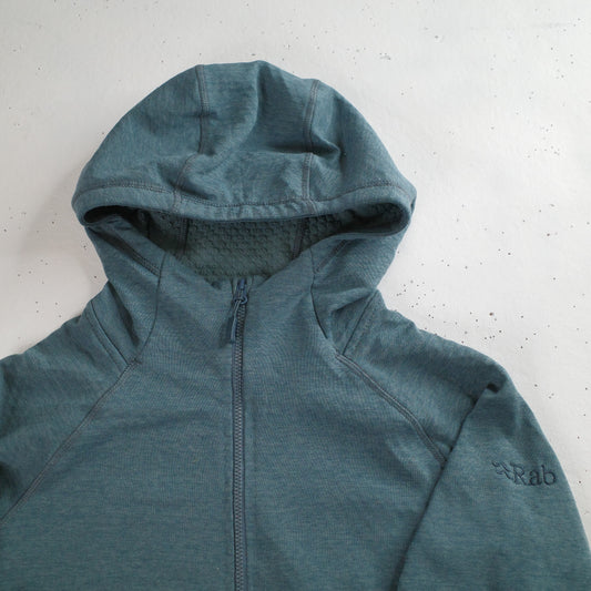 Rab Nexus Hoody Full Zip Jacket Outdoor Mid Layer Womens Small UK10